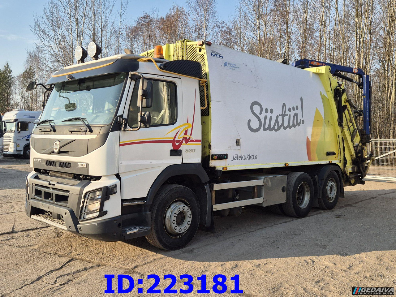 VOLVO FMX 11 330HP 6x2 (Steering axel) - Euro6 - شاحنة القمامة: صور 1 VOLVO FMX 11 330HP 6x2 (Steering axel) - Euro6 - شاحنة القمامة: صور 1