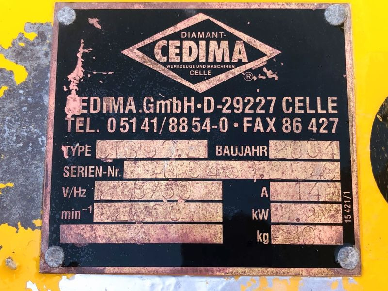 Cedima CTS 59.5 (3200) - معدات البناء: صور 3 Cedima CTS 59.5 (3200) - معدات البناء: صور 3