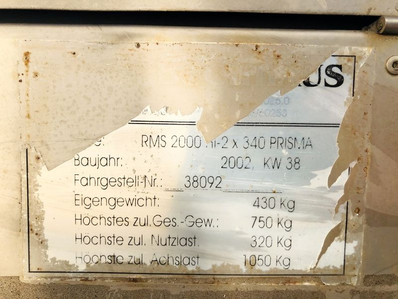 Diverses Bucharts RMS2000 (3029) - معدات البناء, مقطورة: صور 3 Diverses Bucharts RMS2000 (3029) - معدات البناء, مقطورة: صور 3