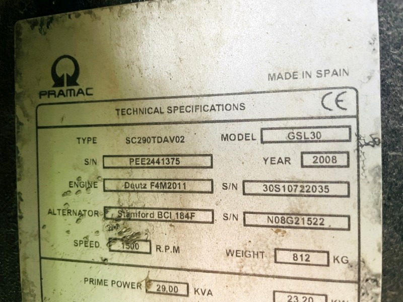 Pramac GSL30 (3871) - مجموعة المولدات: صور 3 Pramac GSL30 (3871) - مجموعة المولدات: صور 3