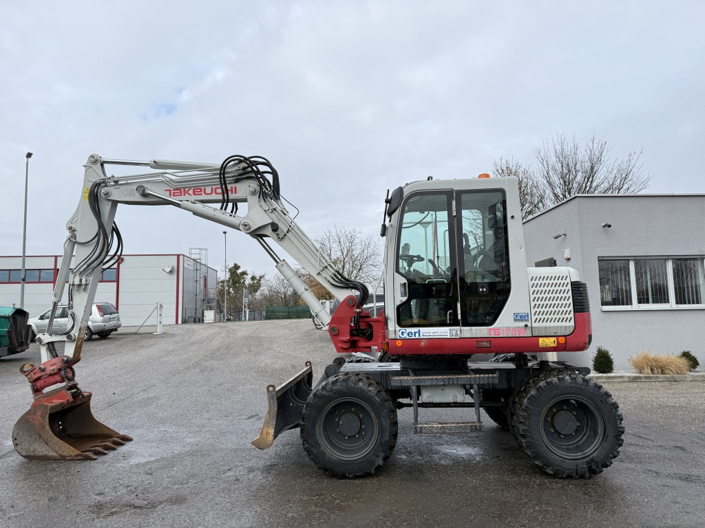 Takeuchi TB 175 W (111771) - حفارة على عجلات: صور 1 Takeuchi TB 175 W (111771) - حفارة على عجلات: صور 1