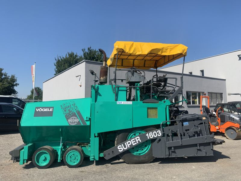 Vögele Super 1603, Typ. 6-83 (110321) - العامل بالقار: صور 1 Vögele Super 1603, Typ. 6-83 (110321) - العامل بالقار: صور 1