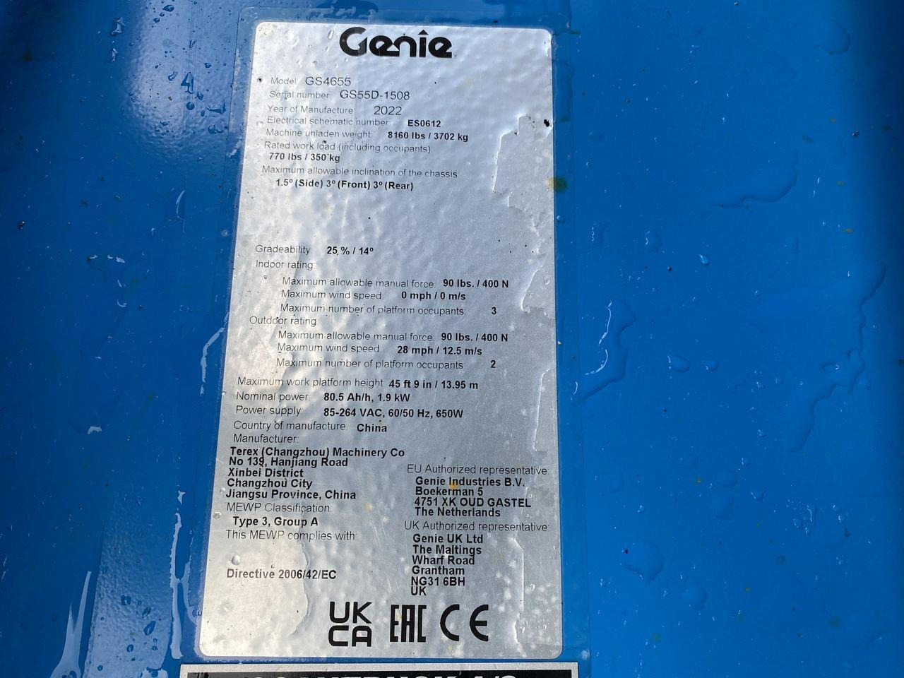 رافعات مقصية Genie GS4655: صور 9