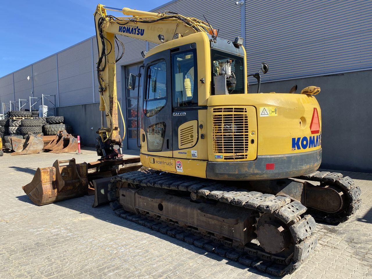 Komatsu PC138US-8 - حفارات زحافة: صور 2 Komatsu PC138US-8 - حفارات زحافة: صور 2