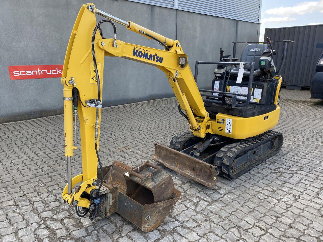 Komatsu PC16R-3HS CANOPY - حفارة مصغرة: صور 1 Komatsu PC16R-3HS CANOPY - حفارة مصغرة: صور 1