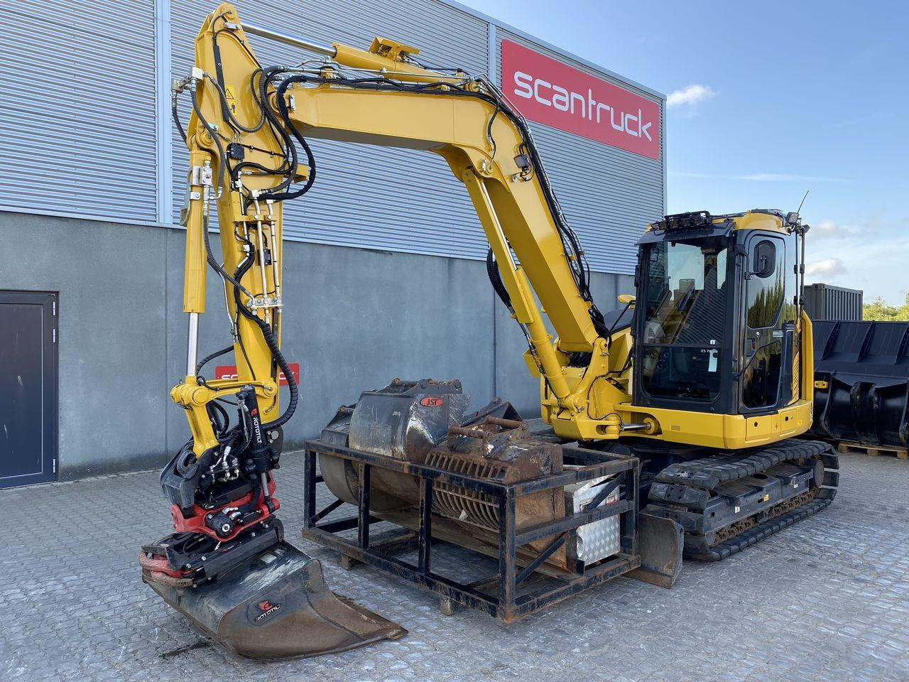 Komatsu PC88MR-11EO - حفارة مصغرة: صور 1 Komatsu PC88MR-11EO - حفارة مصغرة: صور 1