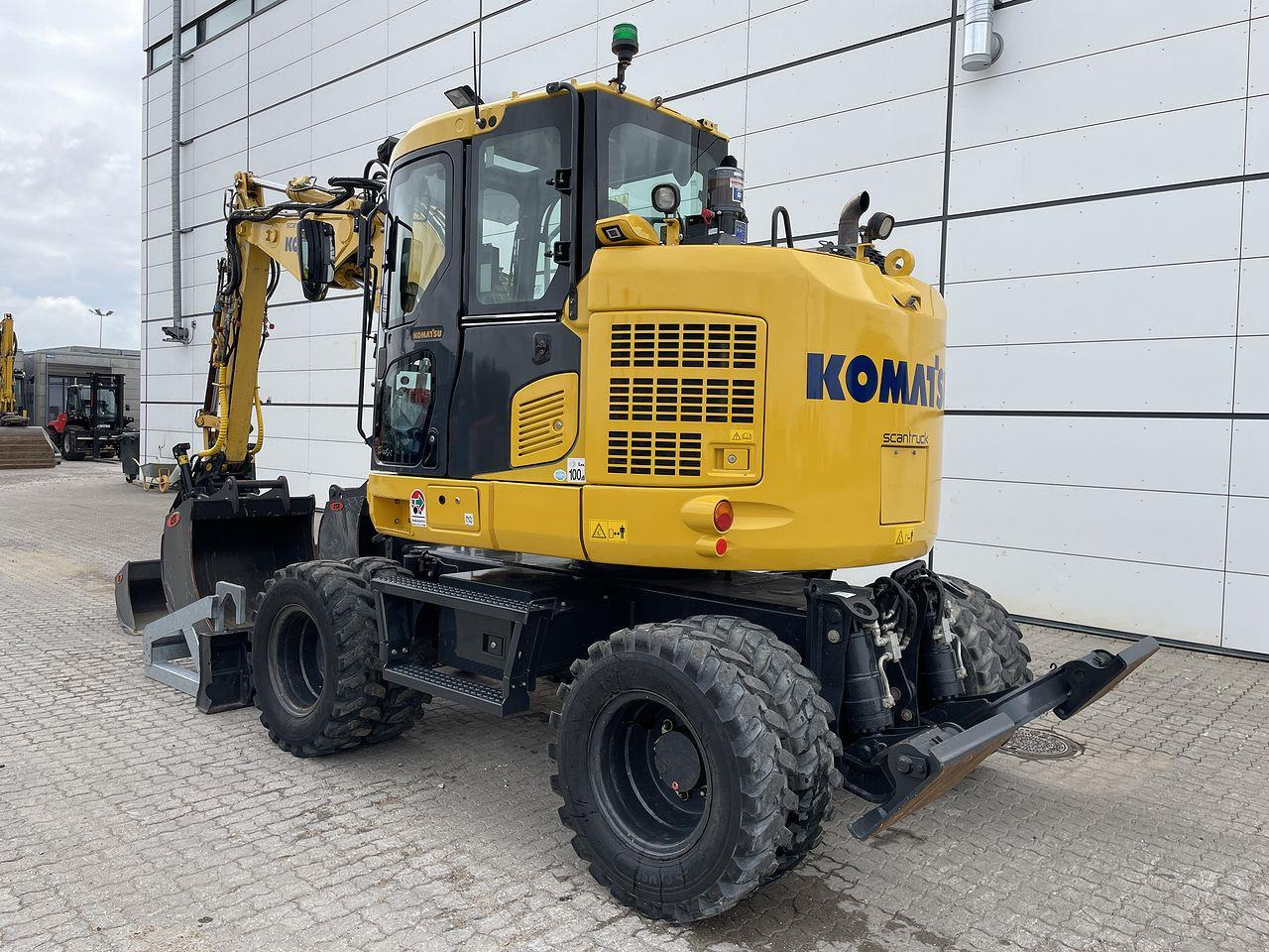 Komatsu PW118MR-11 - حفارة مصغرة: صور 2 Komatsu PW118MR-11 - حفارة مصغرة: صور 2