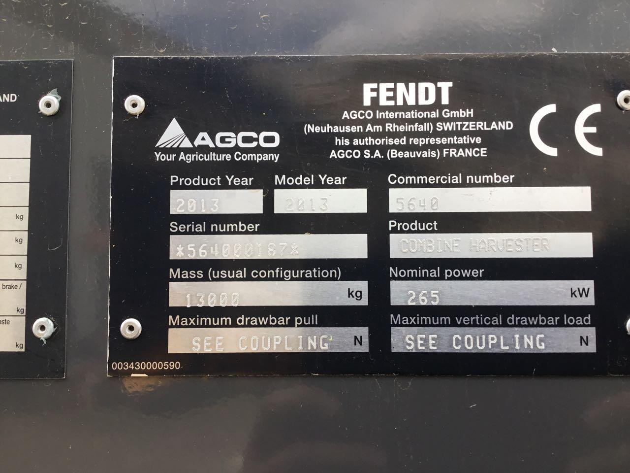 Fendt 6335 C - حصادة شاملة: صور 5 Fendt 6335 C - حصادة شاملة: صور 5