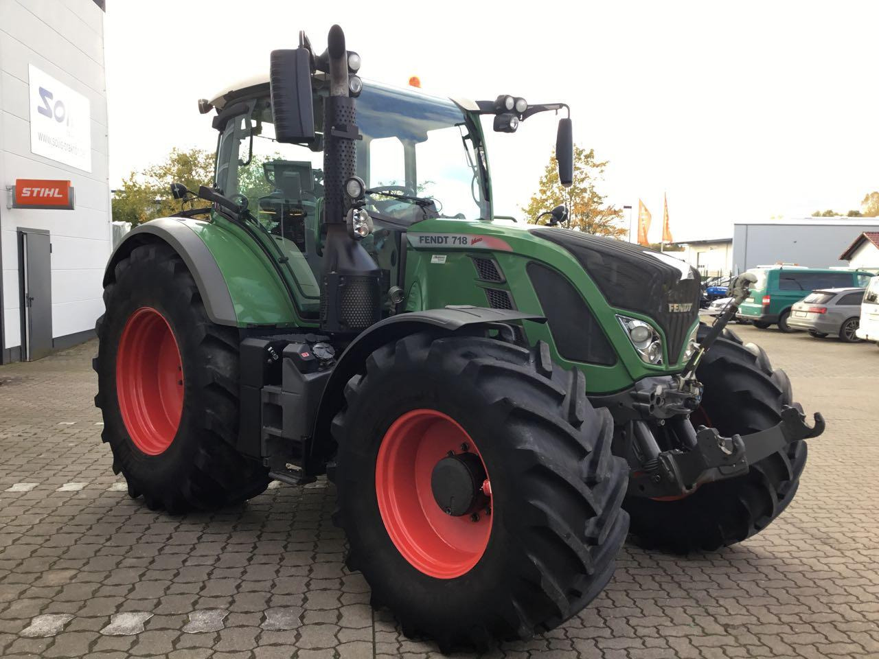 Fendt 718 SCR Vario ProfiPlus - جرار: صور 3 Fendt 718 SCR Vario ProfiPlus - جرار: صور 3