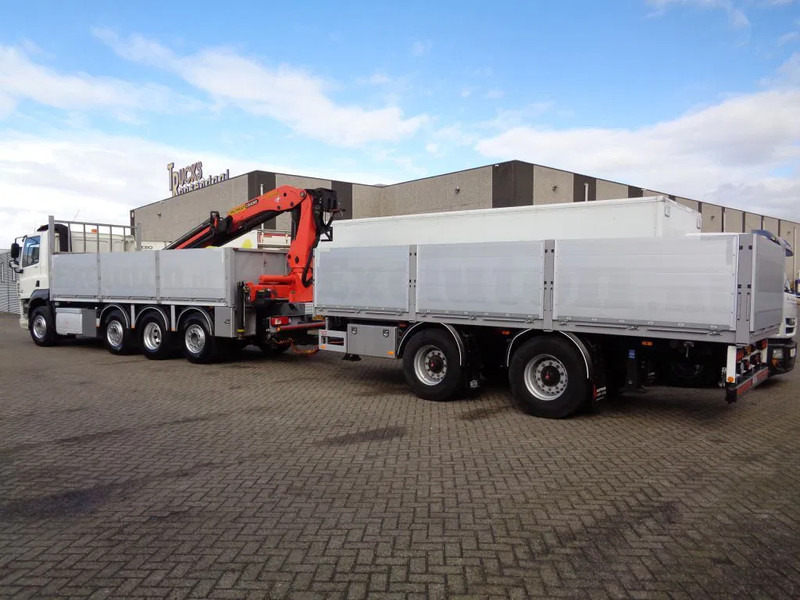 DAF CF 460 Combi Pacton MXD220 + 8X2 + Manual + Euro 6 + Palfinger PK 18500 - شاحنات مسطحة, شاحنة كرين: صور 3 DAF CF 460 Combi Pacton MXD220 + 8X2 + Manual + Euro 6 + Palfinger PK 18500 - شاحنات مسطحة, شاحنة كرين: صور 3