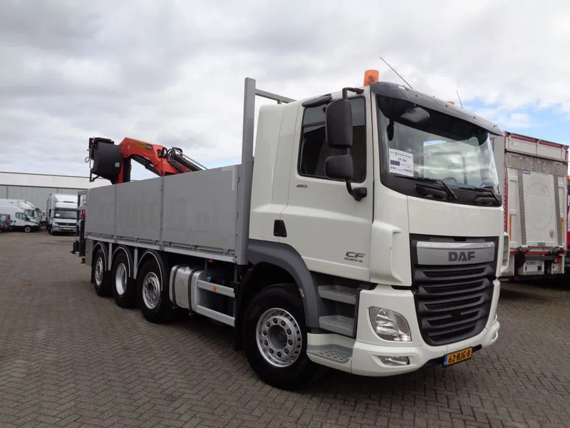 DAF CF 460 Combi Pacton MXD220 + 8X2 + Manual + Euro 6 + Palfinger PK 18500 - شاحنات مسطحة, شاحنة كرين: صور 2 DAF CF 460 Combi Pacton MXD220 + 8X2 + Manual + Euro 6 + Palfinger PK 18500 - شاحنات مسطحة, شاحنة كرين: صور 2