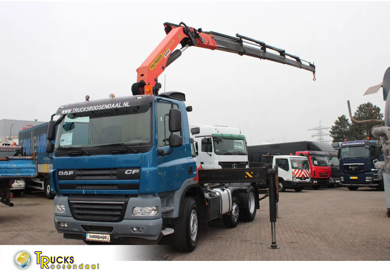 DAF CF 85.410 +MANUAL + PALFINGER PK26002EH + 6X2 - شاحنة كرين: صور 1 DAF CF 85.410 +MANUAL + PALFINGER PK26002EH + 6X2 - شاحنة كرين: صور 1