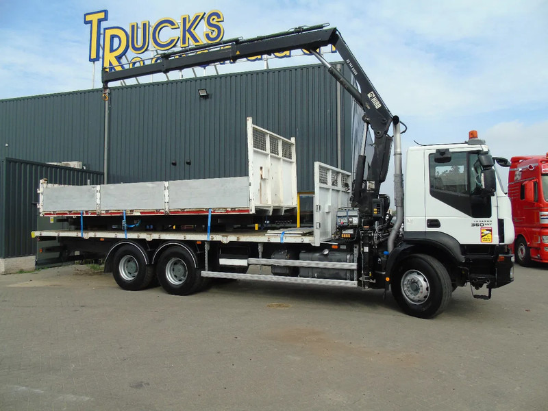 Iveco Eurotrakker 360 EEV + HIAB 144B- 2 + 6X4 + REMOTE + SPRING/BIG AXLE + EURO 5 - شاحنة كرين: صور 3 Iveco Eurotrakker 360 EEV + HIAB 144B- 2 + 6X4 + REMOTE + SPRING/BIG AXLE + EURO 5 - شاحنة كرين: صور 3