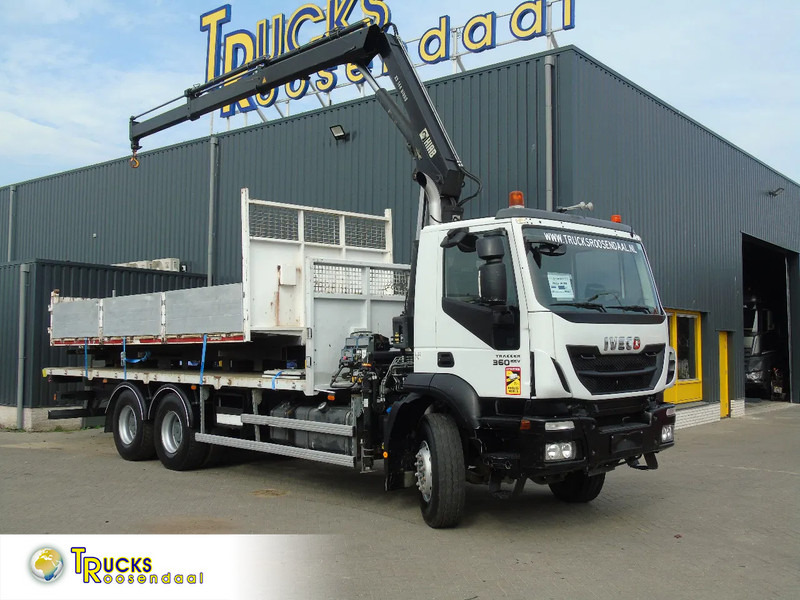 Iveco Eurotrakker 360 EEV + HIAB 144B- 2 + 6X4 + REMOTE + SPRING/BIG AXLE + EURO 5 - شاحنة كرين: صور 1 Iveco Eurotrakker 360 EEV + HIAB 144B- 2 + 6X4 + REMOTE + SPRING/BIG AXLE + EURO 5 - شاحنة كرين: صور 1