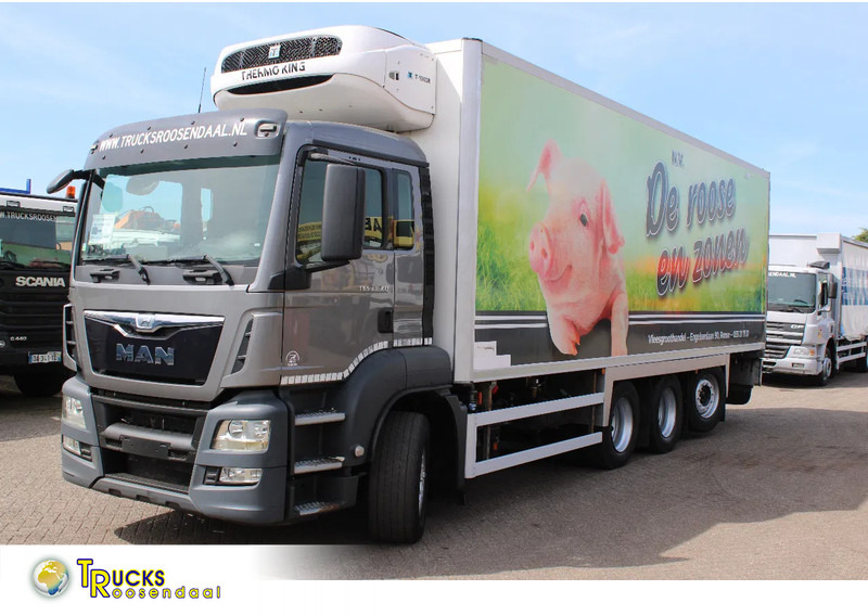 MAN TGS 32.360 + 8X4 + THERMO KING T-1000 - مبردة شاحنة: صور 1 MAN TGS 32.360 + 8X4 + THERMO KING T-1000 - مبردة شاحنة: صور 1
