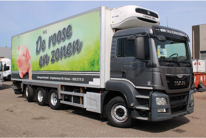 MAN TGS 32.360 + 8X4 + THERMO KING T-1000 - مبردة شاحنة: صور 2 MAN TGS 32.360 + 8X4 + THERMO KING T-1000 - مبردة شاحنة: صور 2