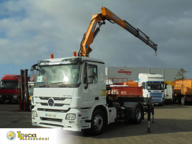 Mercedes-Benz Actros 1846 + Euro 5 + EFFER 250 Crane + REMOTE - شاحنة كرين: صور 1 Mercedes-Benz Actros 1846 + Euro 5 + EFFER 250 Crane + REMOTE - شاحنة كرين: صور 1
