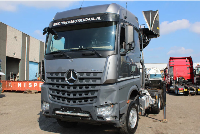 Mercedes-Benz Arocs 2858 + PALFINGER Z15 (2022) + 6X4 + FOREST/WOOD/METAL EDITION - شاحنة جرار: صور 4 Mercedes-Benz Arocs 2858 + PALFINGER Z15 (2022) + 6X4 + FOREST/WOOD/METAL EDITION - شاحنة جرار: صور 4