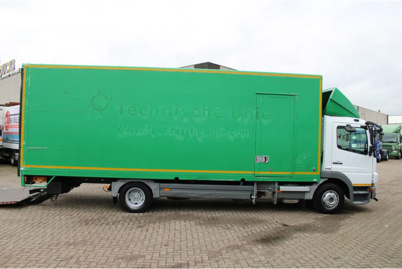 بصندوق مغلق شاحنة Mercedes-Benz Atego 1018 + LIFT: صور 7