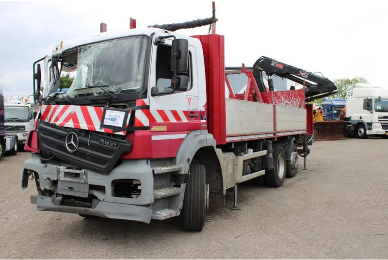 Mercedes-Benz Axor 2633 + HIAB 144 BS 2 HIDUO + 6X2+REMOTE - شاحنة كرين: صور 4 Mercedes-Benz Axor 2633 + HIAB 144 BS 2 HIDUO + 6X2+REMOTE - شاحنة كرين: صور 4