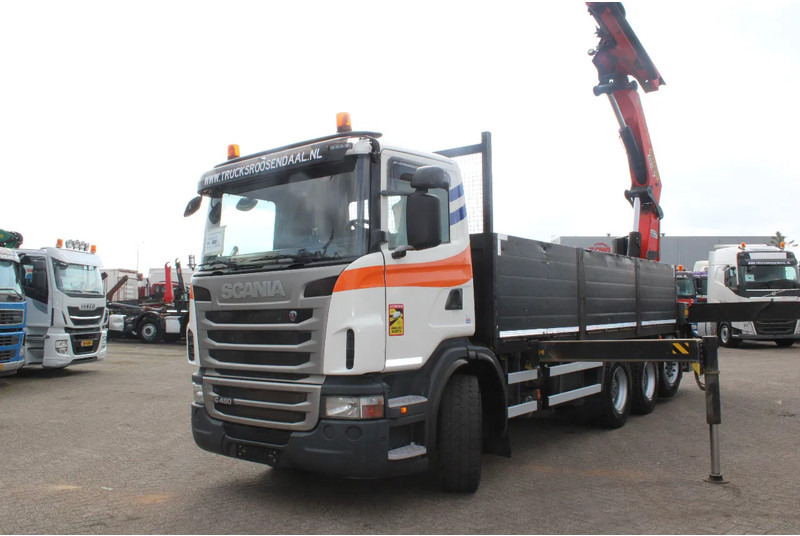 Scania G 480 + PALFINGER 500002EH 6x / JIB 3x + 8x4 STEERING + REMOTE - شاحنة كرين: صور 3 Scania G 480 + PALFINGER 500002EH 6x / JIB 3x + 8x4 STEERING + REMOTE - شاحنة كرين: صور 3