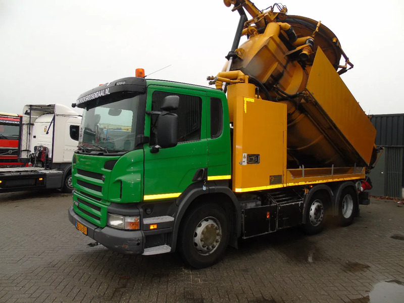 Scania P 360 + COMBI VACUUM WIEDEMANN + 6X4 - فراغ شاحنة: صور 3 Scania P 360 + COMBI VACUUM WIEDEMANN + 6X4 - فراغ شاحنة: صور 3