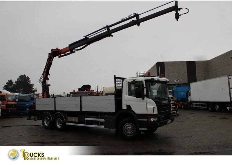 Scania P410 + atlas 190 4x hydrolic + 6x4 remote + EURO 6 + SPRING SUSPENSION - شاحنة كرين: صور 1 Scania P410 + atlas 190 4x hydrolic + 6x4 remote + EURO 6 + SPRING SUSPENSION - شاحنة كرين: صور 1
