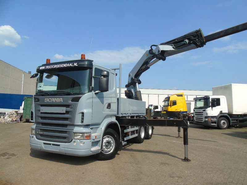 Scania R reserved 420 + PALFINGER 72002 + 7 EXTENTIONS + 6X4 + REMOTE - شاحنة كرين: صور 3 Scania R reserved 420 + PALFINGER 72002 + 7 EXTENTIONS + 6X4 + REMOTE - شاحنة كرين: صور 3