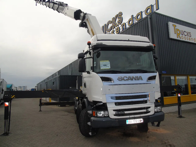 Scania R reserved 500 + PALFINGER 88002-EH + 8x EXT + 8X4 + EURO 5 + MANUAL - شاحنة كرين: صور 2 Scania R reserved 500 + PALFINGER 88002-EH + 8x EXT + 8X4 + EURO 5 + MANUAL - شاحنة كرين: صور 2