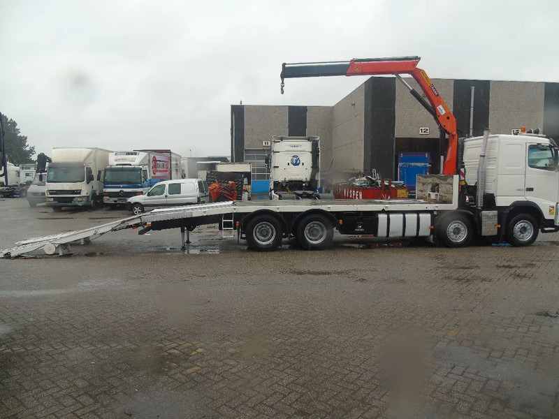 Volvo FH 460 + 8X4 + PALFINGER PK15500 + MANUAL + euro 5 - شاحنة نقل سيارات شاحنة, شاحنة كرين: صور 2 Volvo FH 460 + 8X4 + PALFINGER PK15500 + MANUAL + euro 5 - شاحنة نقل سيارات شاحنة, شاحنة كرين: صور 2