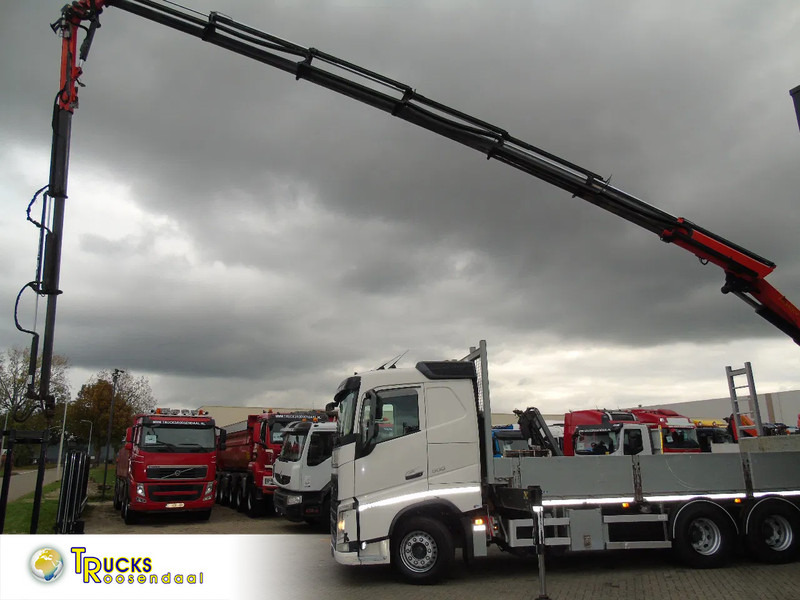 Volvo FH 500 FH 500 8x4 + PALFINGER PK 34002 6x extension +JIB 3x extension - شاحنة كرين: صور 1 Volvo FH 500 FH 500 8x4 + PALFINGER PK 34002 6x extension +JIB 3x extension - شاحنة كرين: صور 1