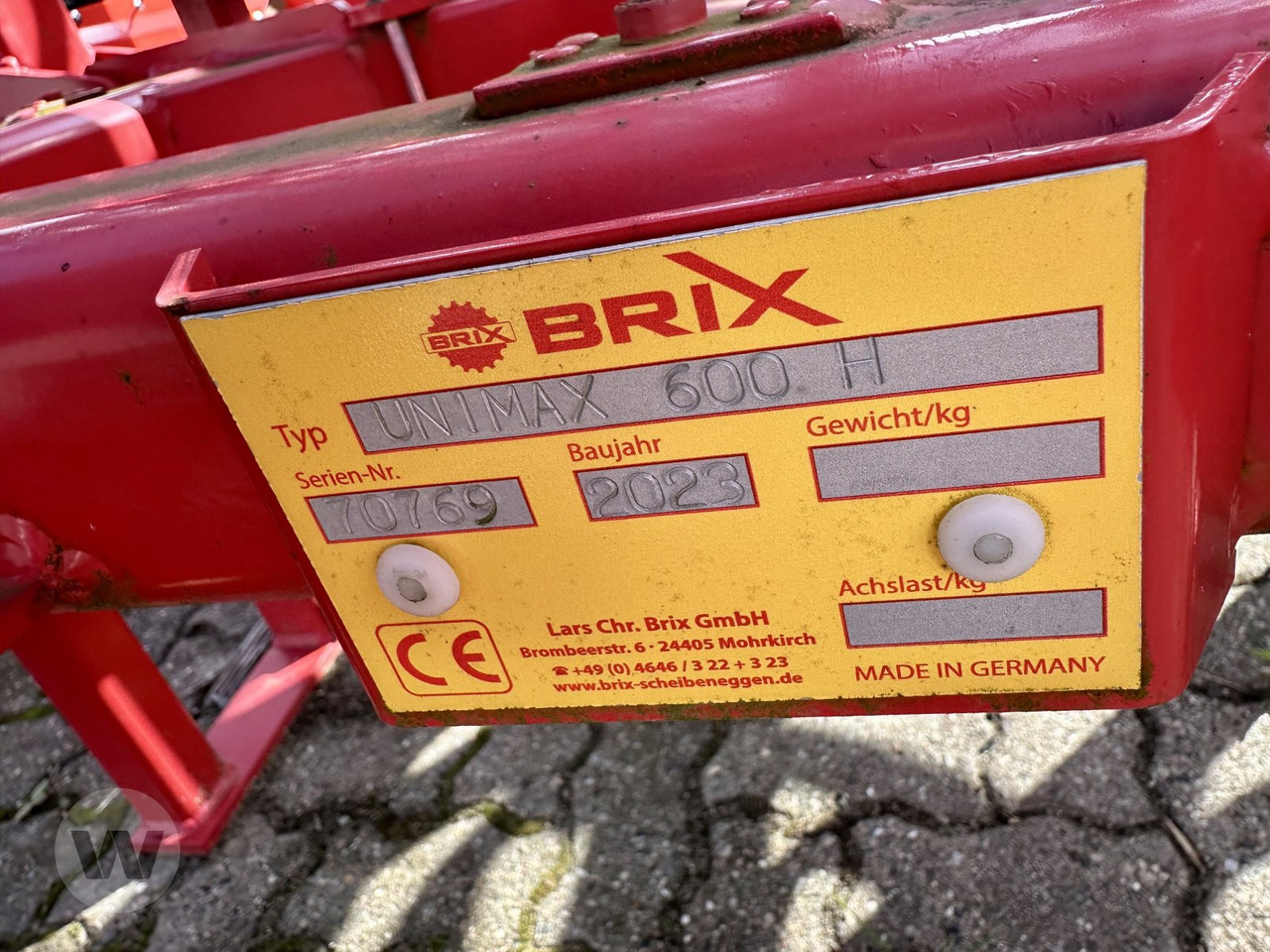 Brix UNIMAX 600 H - مسلفة: صور 5 Brix UNIMAX 600 H - مسلفة: صور 5