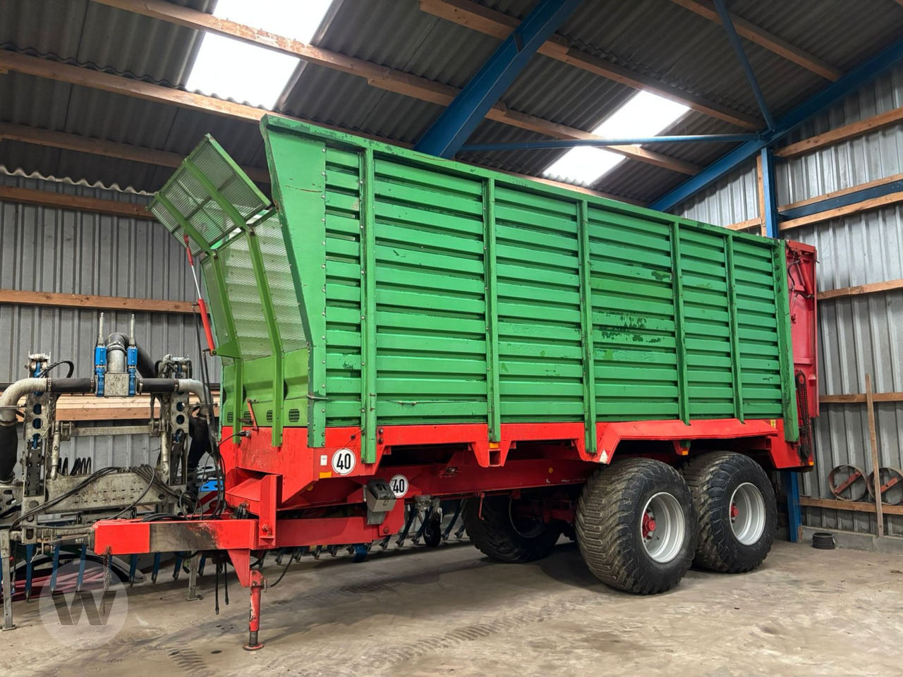 Hawe SLW 40 T - المقطورة الزراعية: صور 1 Hawe SLW 40 T - المقطورة الزراعية: صور 1