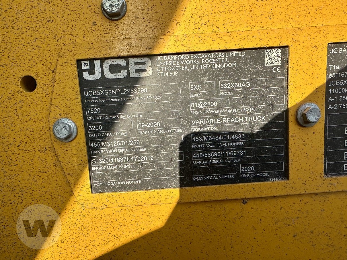 JCB 532-60 - رافعة تلسكوبية: صور 3 JCB 532-60 - رافعة تلسكوبية: صور 3