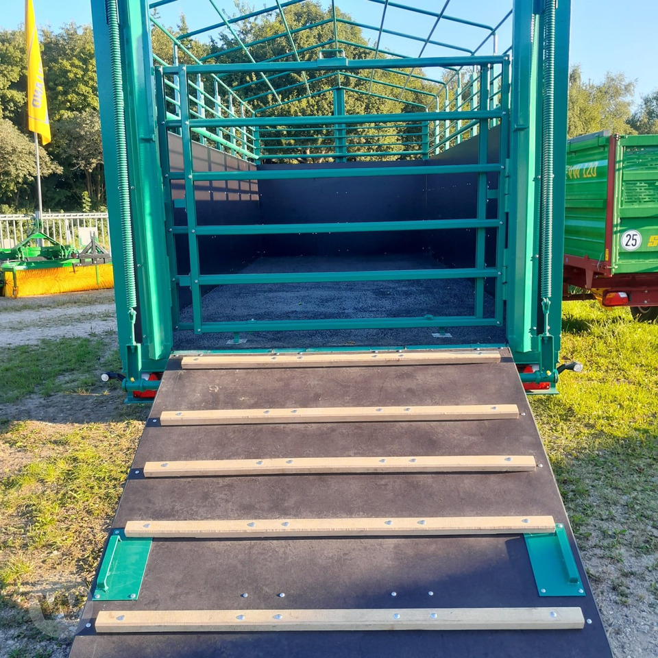 Knies VA 10 - شاحنة نقل المواشي مقطورة: صور 2 Knies VA 10 - شاحنة نقل المواشي مقطورة: صور 2