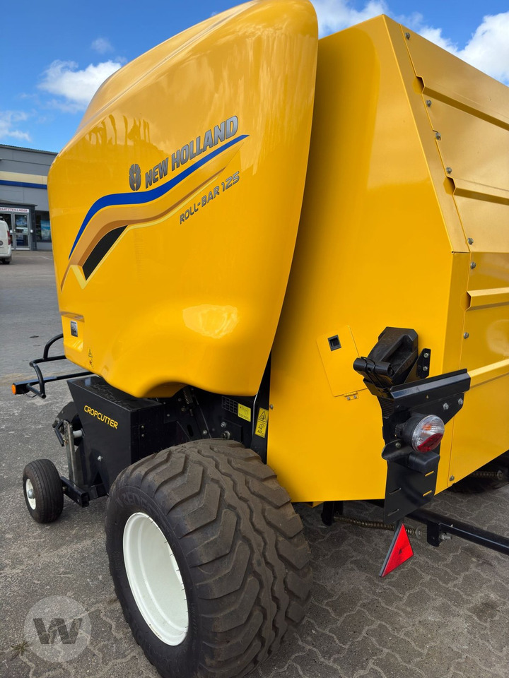 New Holland RB 125 RC - مكبس القش الدائري: صور 1 New Holland RB 125 RC - مكبس القش الدائري: صور 1