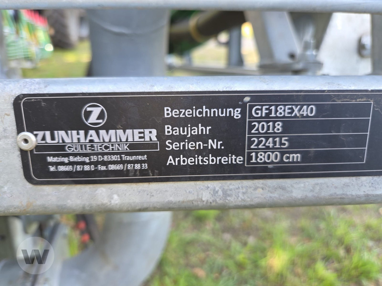 Zunhammer Glidefix-Verteiler - حقن فى التربة: صور 3 Zunhammer Glidefix-Verteiler - حقن فى التربة: صور 3