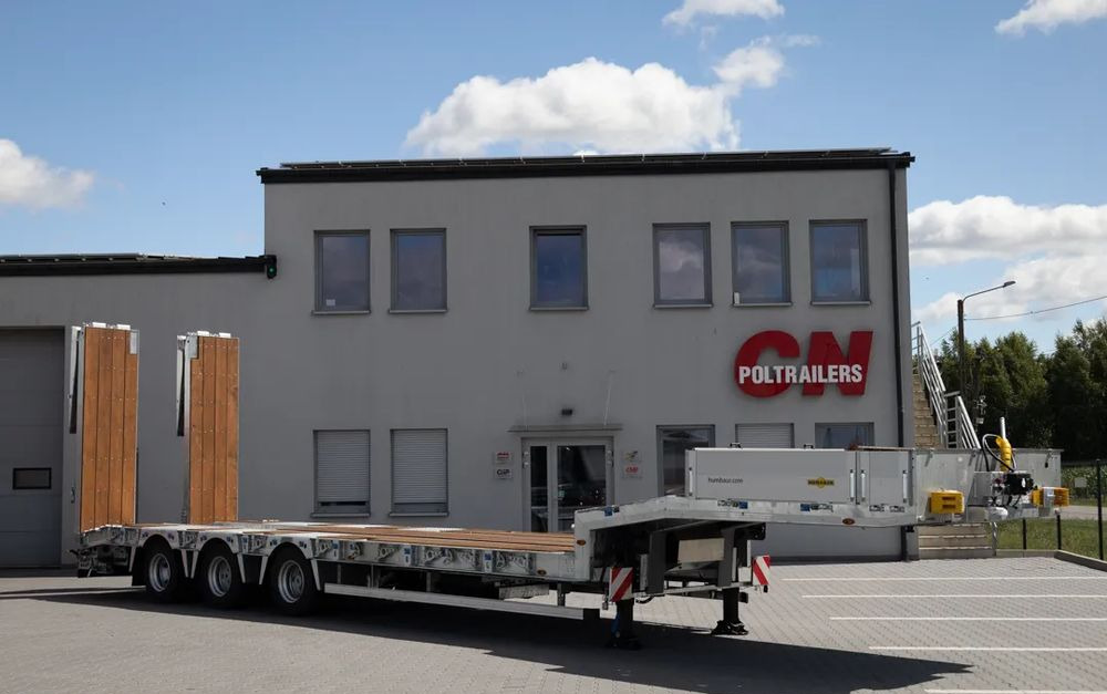 Humbaur HTS30K Naczepa niskopodwoziowa // 3. osiowa // ocynkowana rama // rampy hydrauliczne 1. i 2. częściowe - عربة مسطحة منخفضة نصف مقطورة: صور 5 Humbaur HTS30K Naczepa niskopodwoziowa // 3. osiowa // ocynkowana rama // rampy hydrauliczne 1. i 2. częściowe - عربة مسطحة منخفضة نصف مقطورة: صور 5