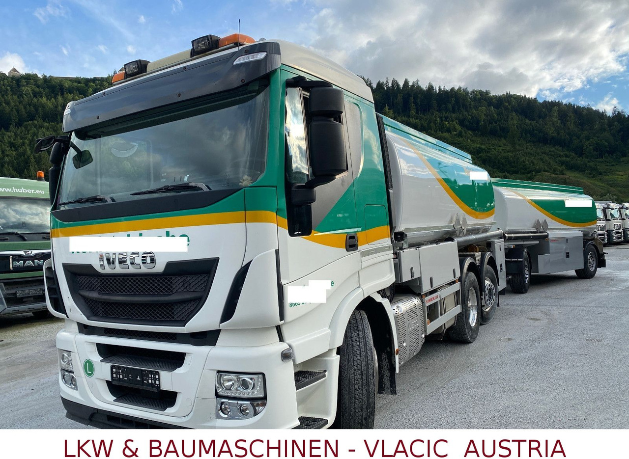 Iveco Stralis 460 Benz/Diesel Schwarzmüller-Kompletzug - شاحنة صهريج: صور 1 Iveco Stralis 460 Benz/Diesel Schwarzmüller-Kompletzug - شاحنة صهريج: صور 1
