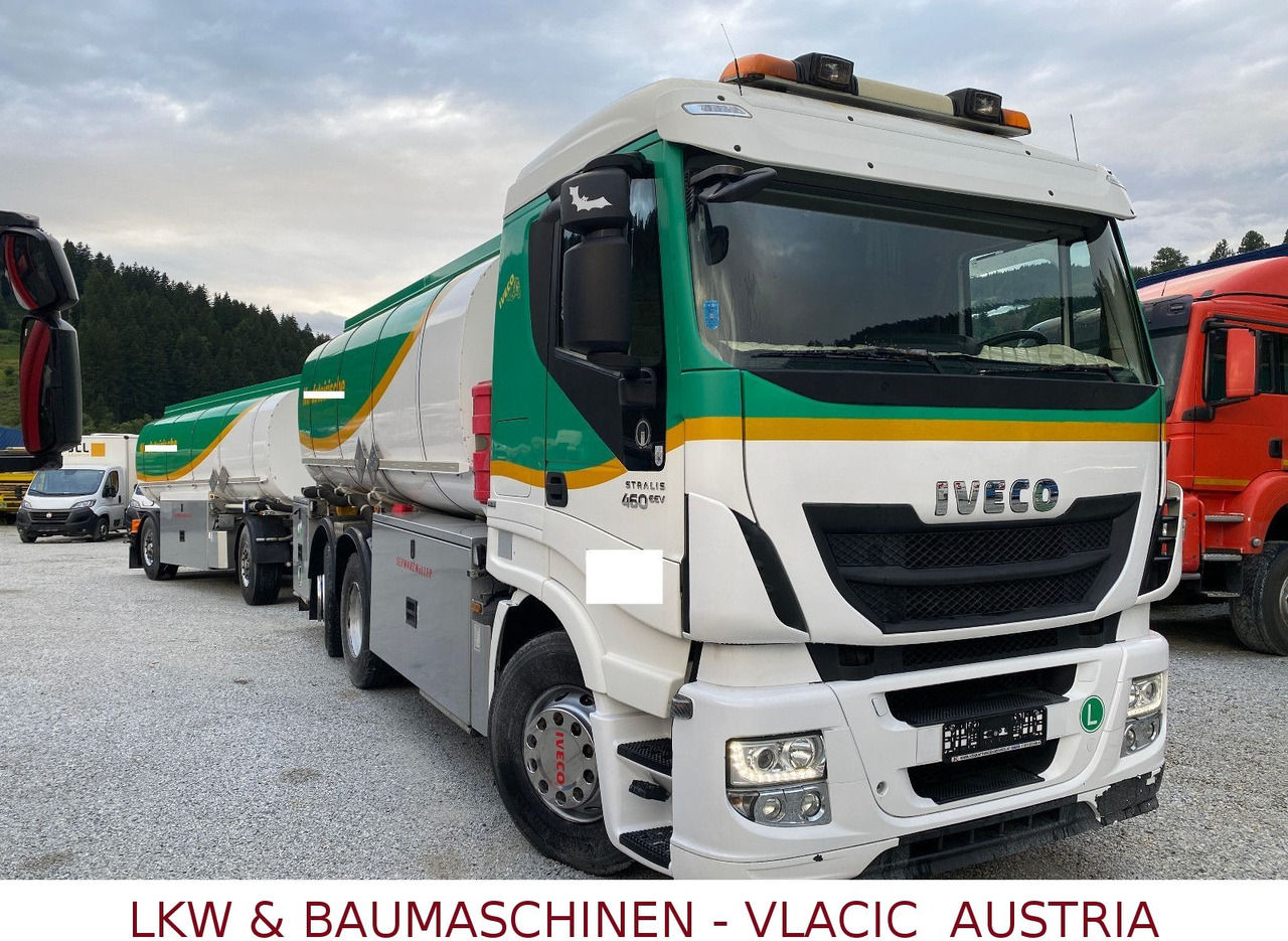 Iveco Stralis 460 Schwarzmüller Benz/Diesel Kompletzug - شاحنة صهريج: صور 1 Iveco Stralis 460 Schwarzmüller Benz/Diesel Kompletzug - شاحنة صهريج: صور 1