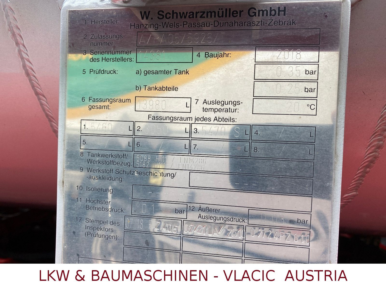 شاحنة صهريج Iveco Stralis 480 Benz/Diesel Schwarzmüller-Kompletzug: صور 11