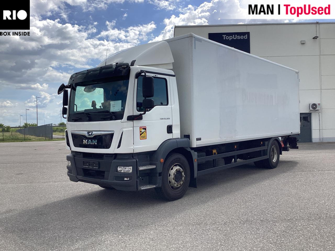 MAN TGM 15.320 4X2 BL - بصندوق مغلق شاحنة: صور 1 MAN TGM 15.320 4X2 BL - بصندوق مغلق شاحنة: صور 1