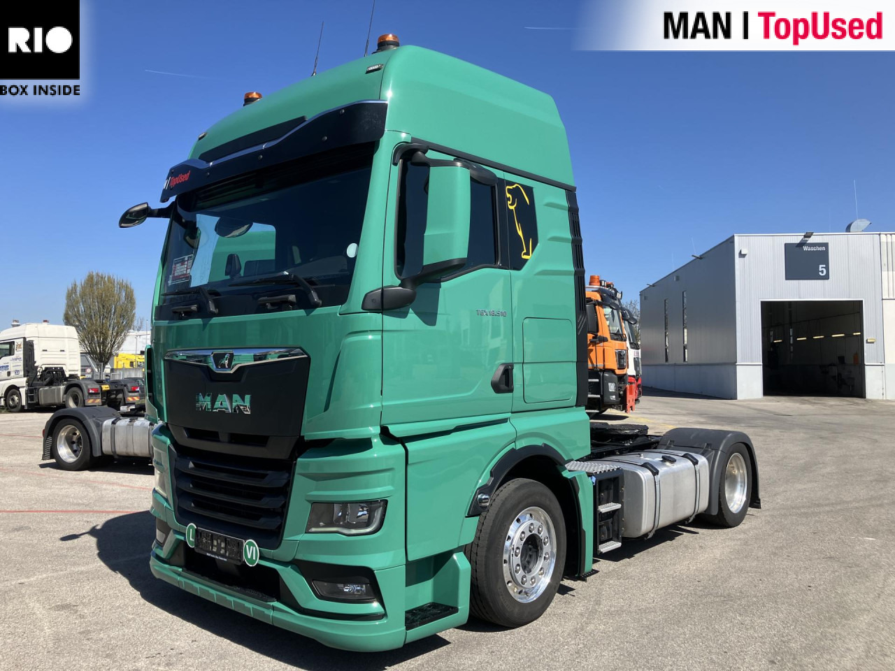 MAN TGX 18.510 4x2 LL SA - شاحنة جرار: صور 1 MAN TGX 18.510 4x2 LL SA - شاحنة جرار: صور 1