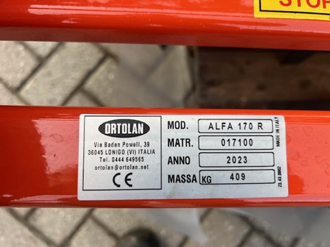 ORTOLAN ALFA 170 head harrow - ال معدات حراثه: صور 2 ORTOLAN ALFA 170 head harrow - ال معدات حراثه: صور 2