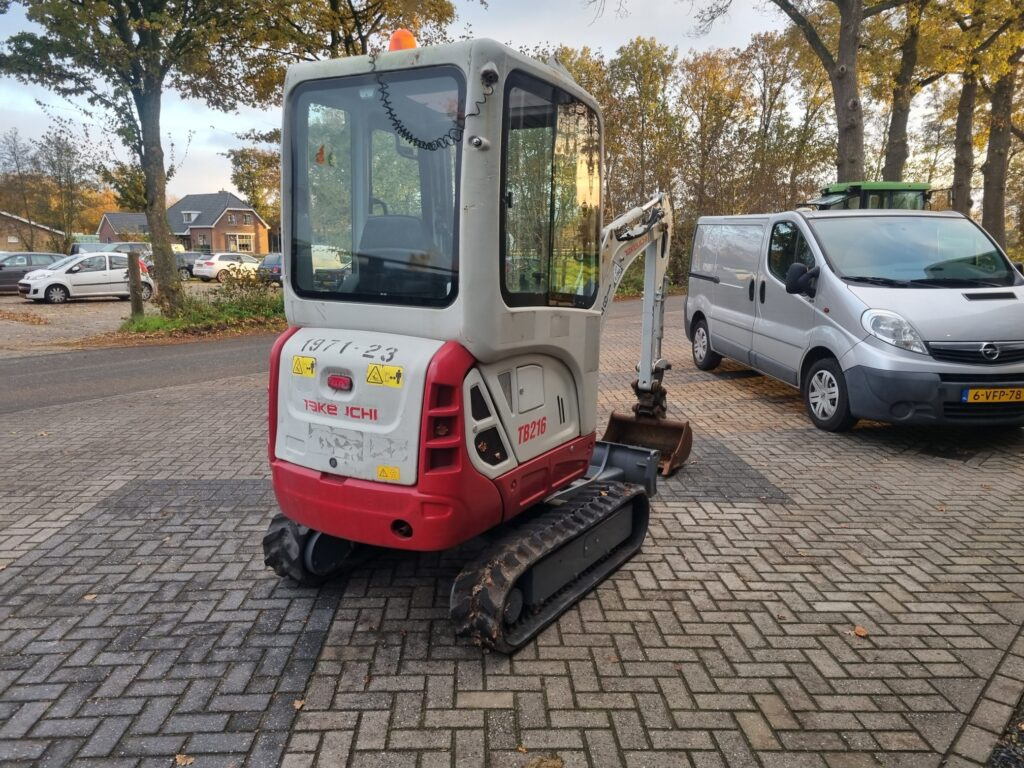 TAKEUCHI TB216 minidigger - حفارة مصغرة: صور 4 TAKEUCHI TB216 minidigger - حفارة مصغرة: صور 4