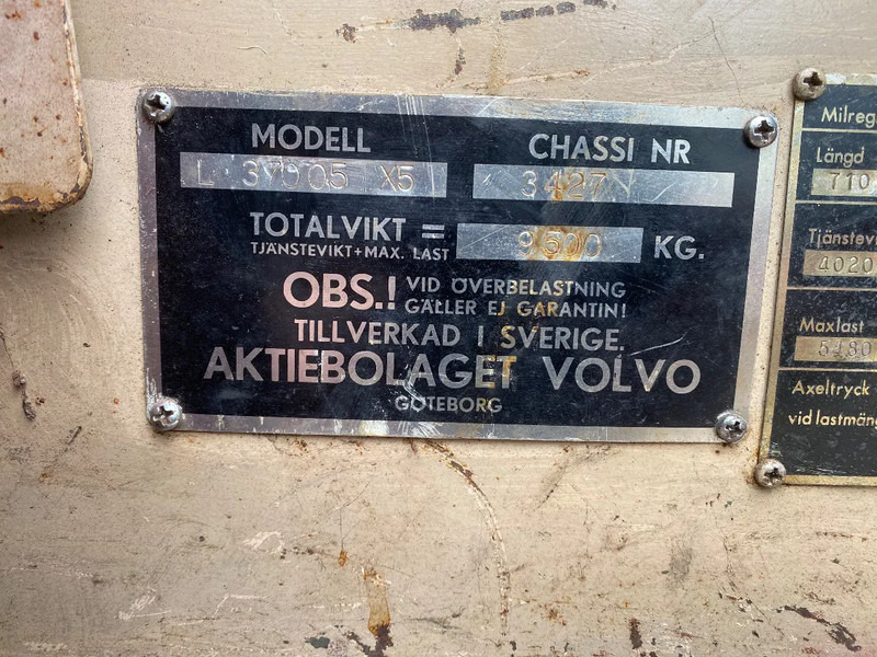 Volvo | L370 | 1953 | PERFECT CONDITION !!! | 6 CILINDER BENZINE ENGINE | - شاحنات مسطحة: صور 4 Volvo | L370 | 1953 | PERFECT CONDITION !!! | 6 CILINDER BENZINE ENGINE | - شاحنات مسطحة: صور 4