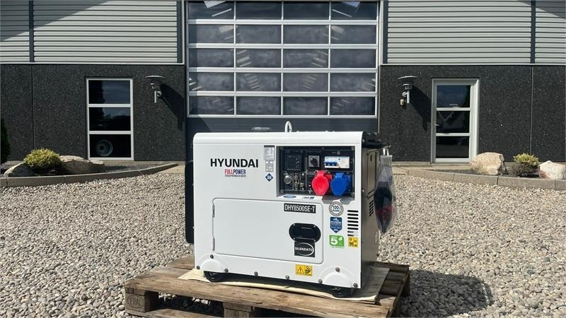 Hyundai DHY8500SE-T 7,0kW diesel - مجموعة المولدات: صور 1 Hyundai DHY8500SE-T 7,0kW diesel - مجموعة المولدات: صور 1