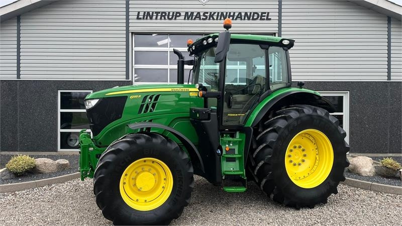 John Deere 6195R Premium Edition med frontlift - جرار: صور 1 John Deere 6195R Premium Edition med frontlift - جرار: صور 1