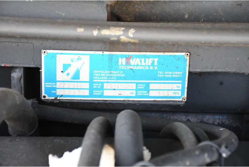 شاحنة ذات الخطاف, شاحنة كرين DAF CF75/310 FAN !!KRAAN/HAAK!!PERSCONTAINER!!HIGH PRESURRE CLEANING!!HOGEDRUK REINIGING!!HOCH DRUCK WASHEN SYSTEM!!REINIGING!GEJO B: صور 18