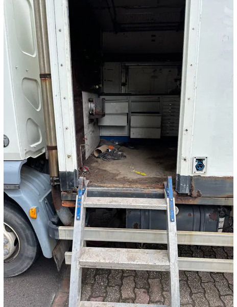 شاحنة ذات الخطاف DAF LF 45 180!! HAAKARM/CONTAINER!!MOBILE WORKSHOP!!: صور 11